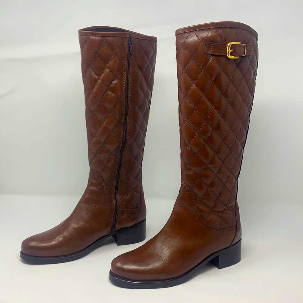 Genuine Leather Brown Boots by Catherine Malandrino